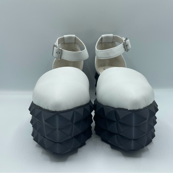 Jeffrey Campbell Flatform Sandals New Size 7.5 - Picture 2 of 13